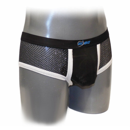 Boxer Shorts Mesh mit glitzernden Fasern