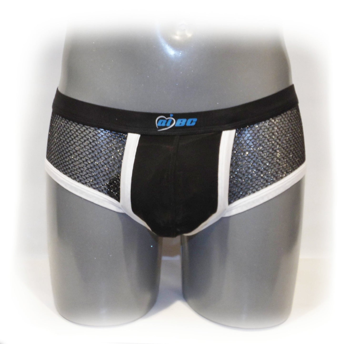 Boxer Shorts Mesh mit glitzernden Fasern