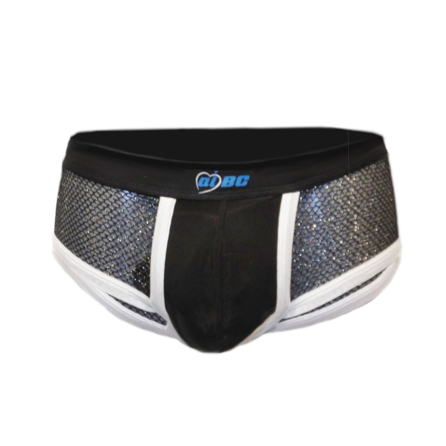 Boxer Shorts Mesh mit glitzernden Fasern