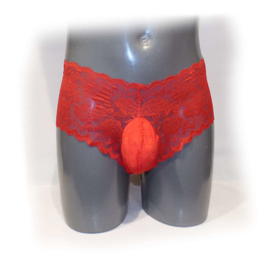 Spitzenpants für Ihn Rüschenslip