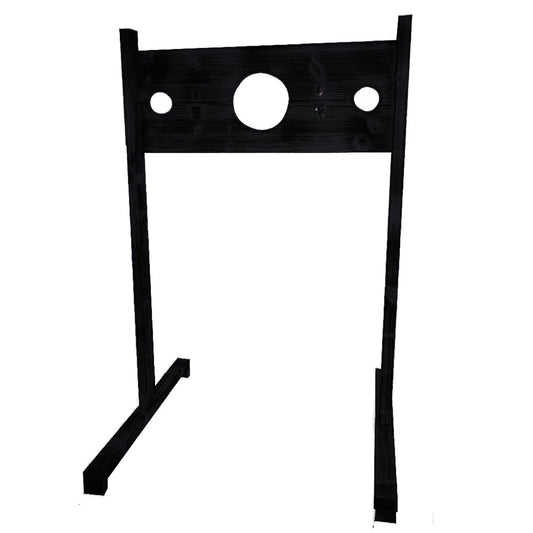 Pranger Mittelalter mit Ständer, abschließbar schwarz