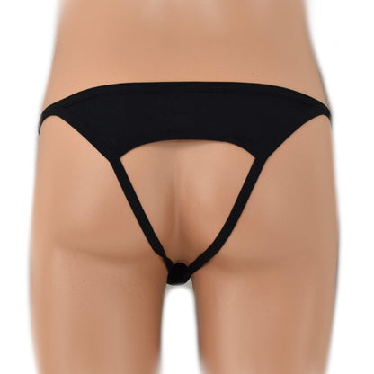 Push-up panties, open-crotch, padded for more in the crotch