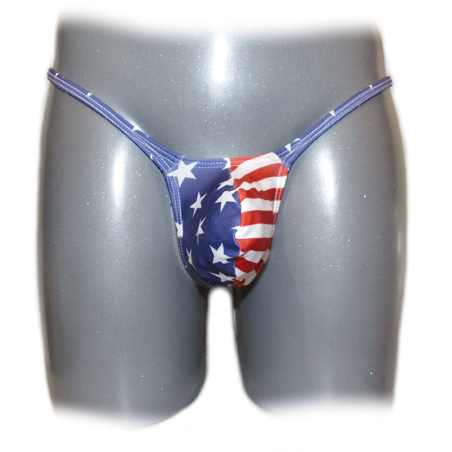 Mens thong bulge pouch thong
