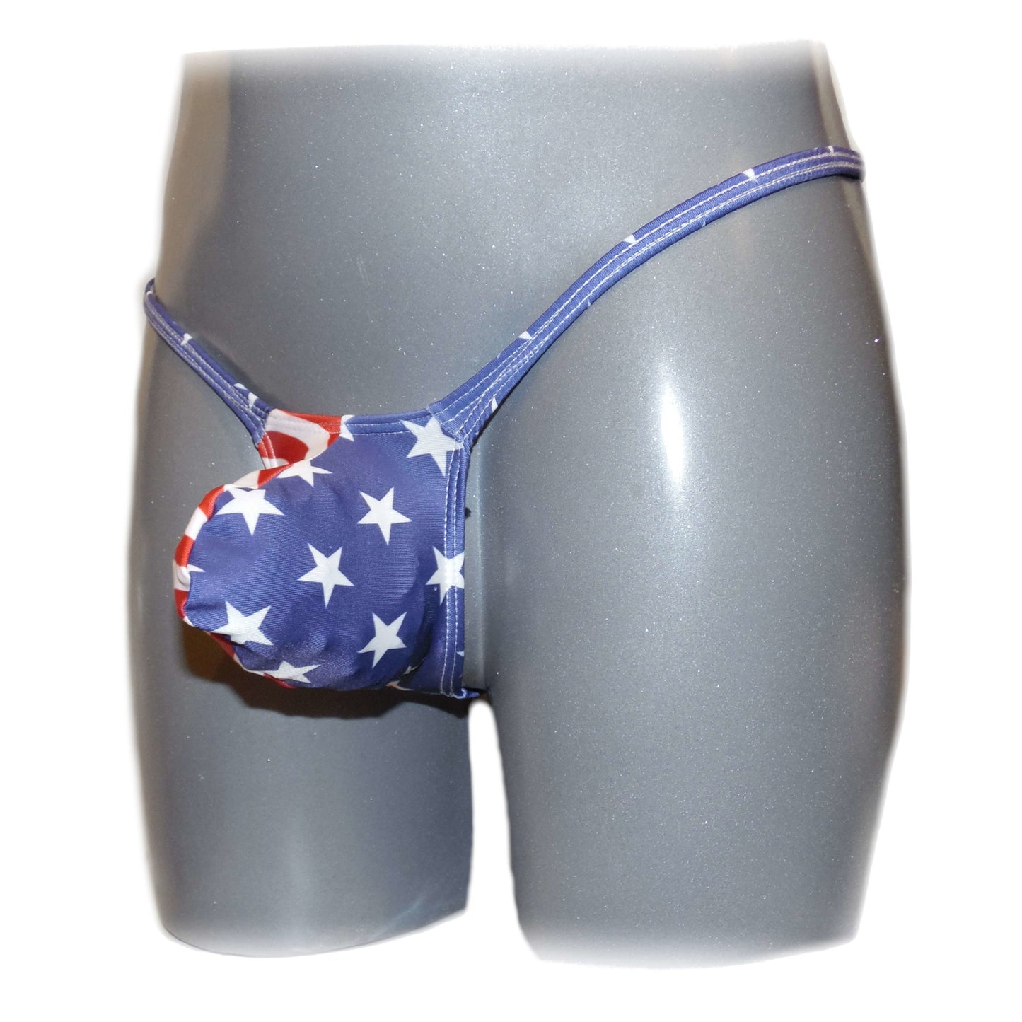 Mens thong bulge pouch thong
