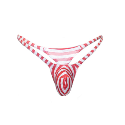 Mens thong bulge pouch thong