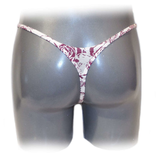 Mens thong bulge pouch thong Rosa