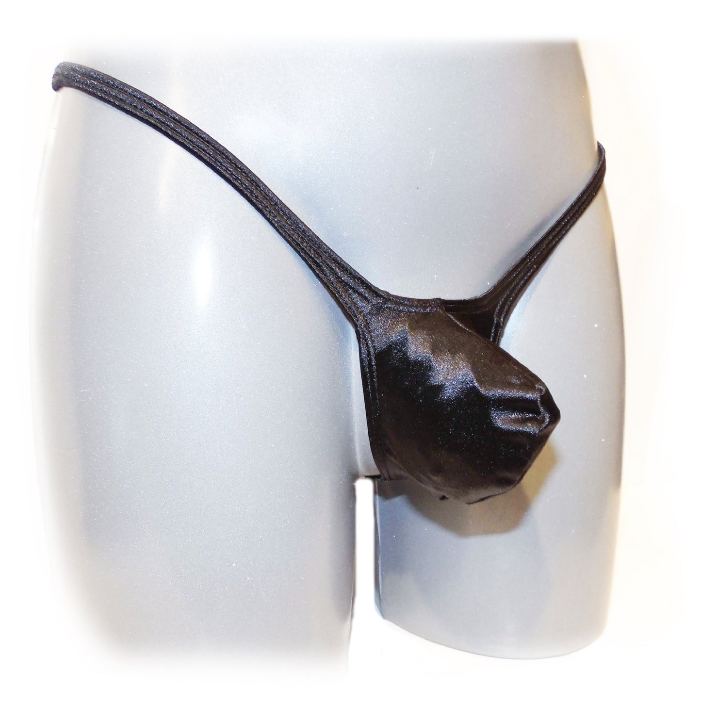 Mens thong bulge pouch thong