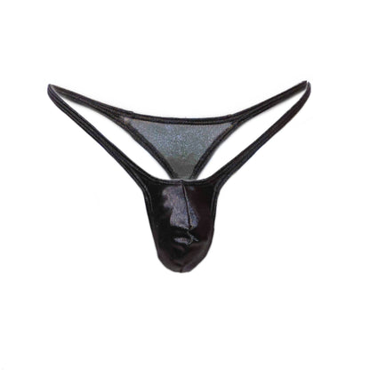 Mens thong bulge pouch thong