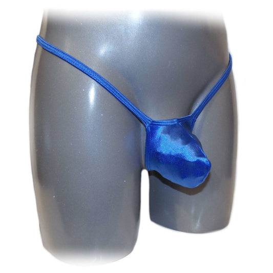 Mens thong bulge pouch thong