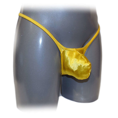 Mens thong bulge pouch thong