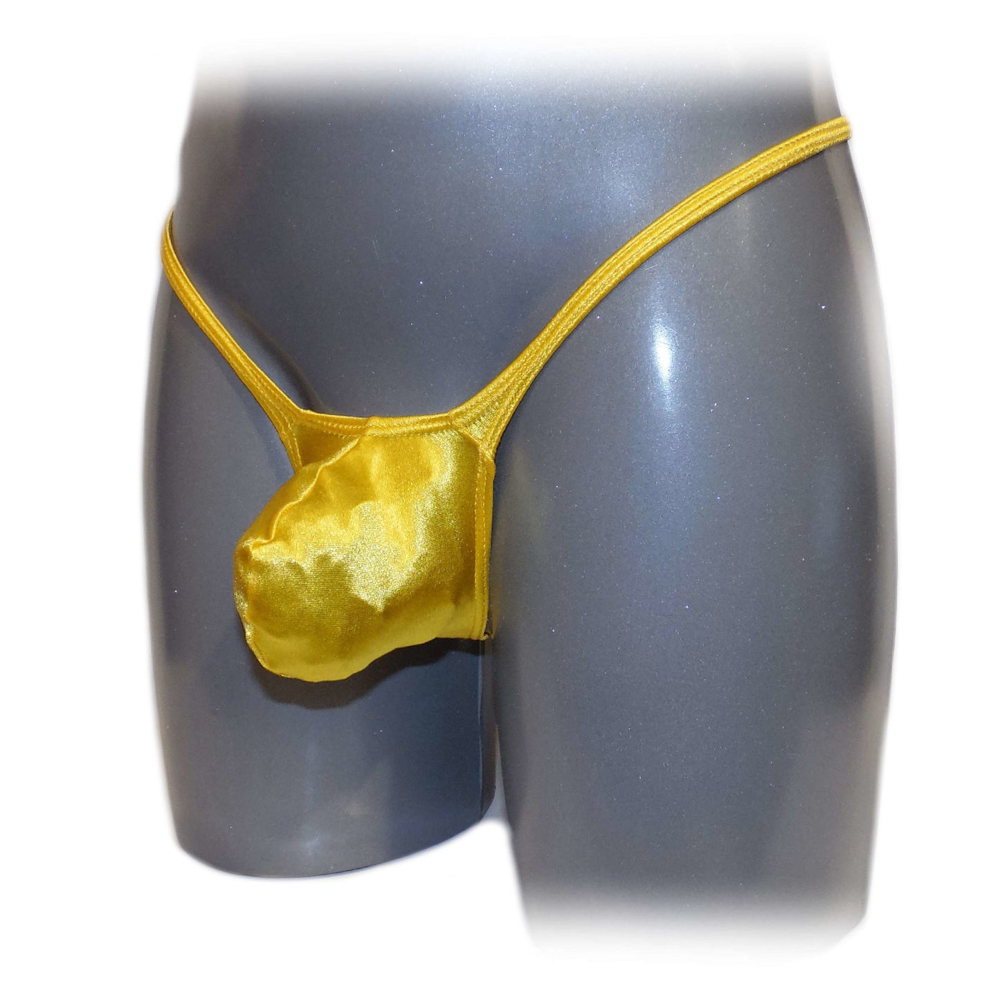 Mens thong bulge pouch thong