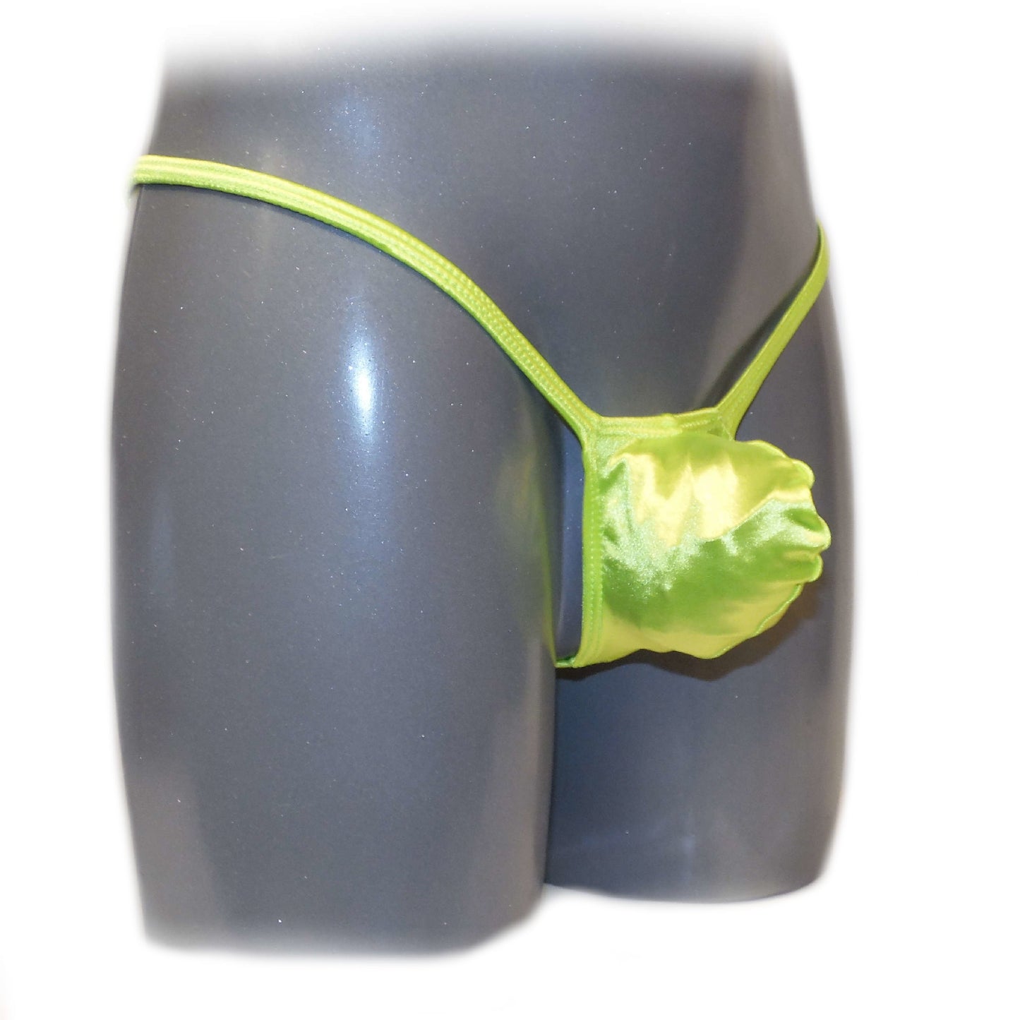 Men's thong bulge pouch thong
