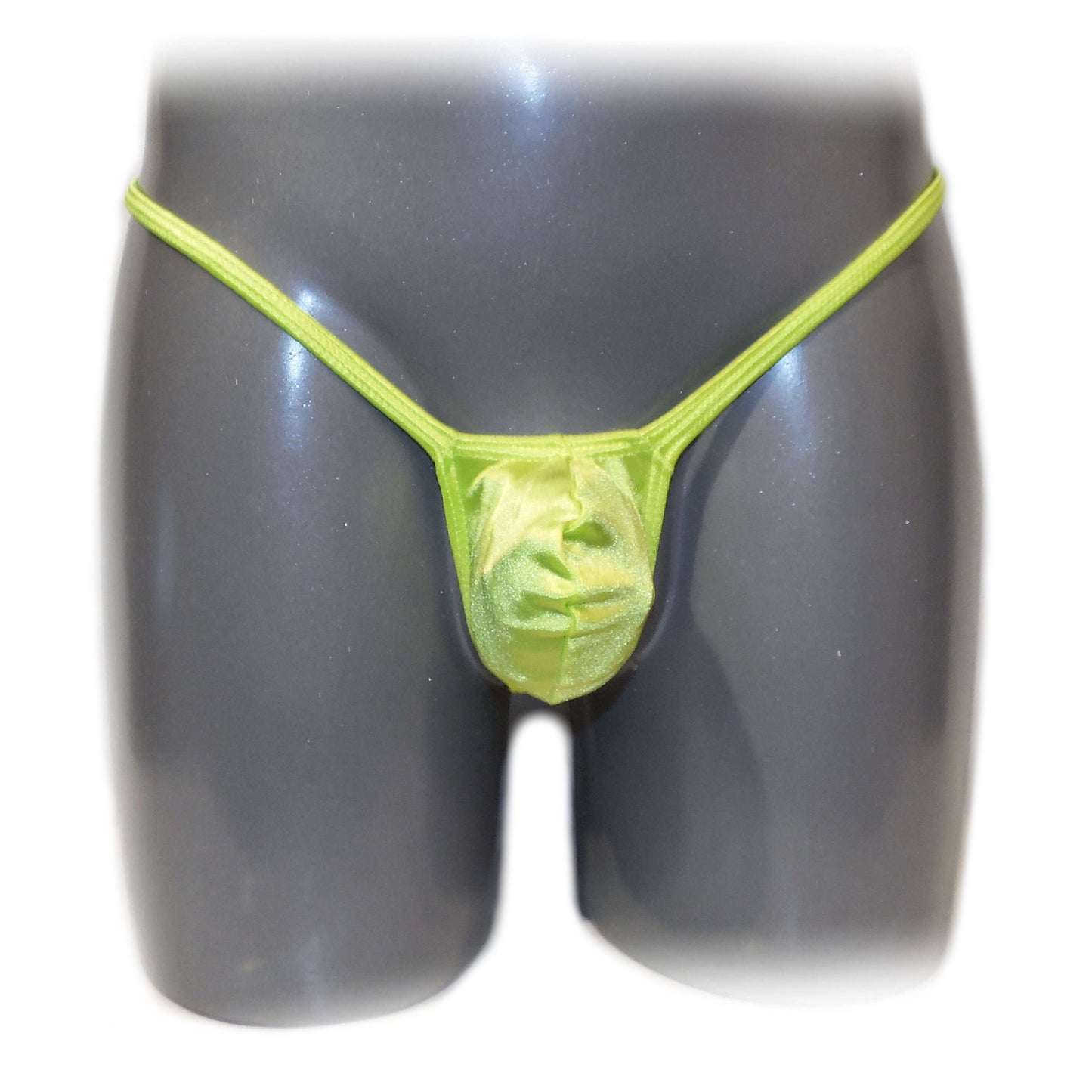 Men's thong bulge pouch thong