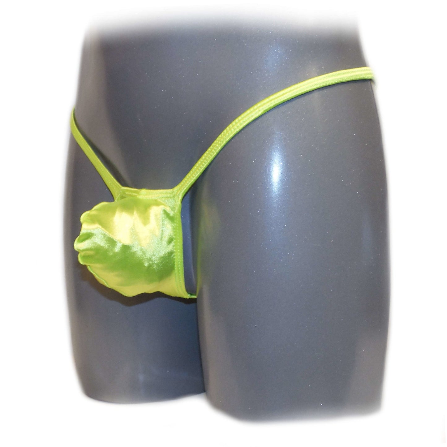 Men's thong bulge pouch thong