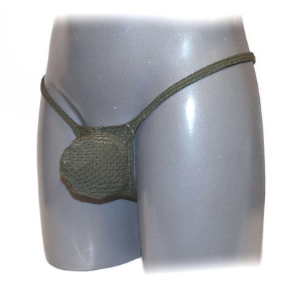 Mens slip bulge pouch Slip Showslip