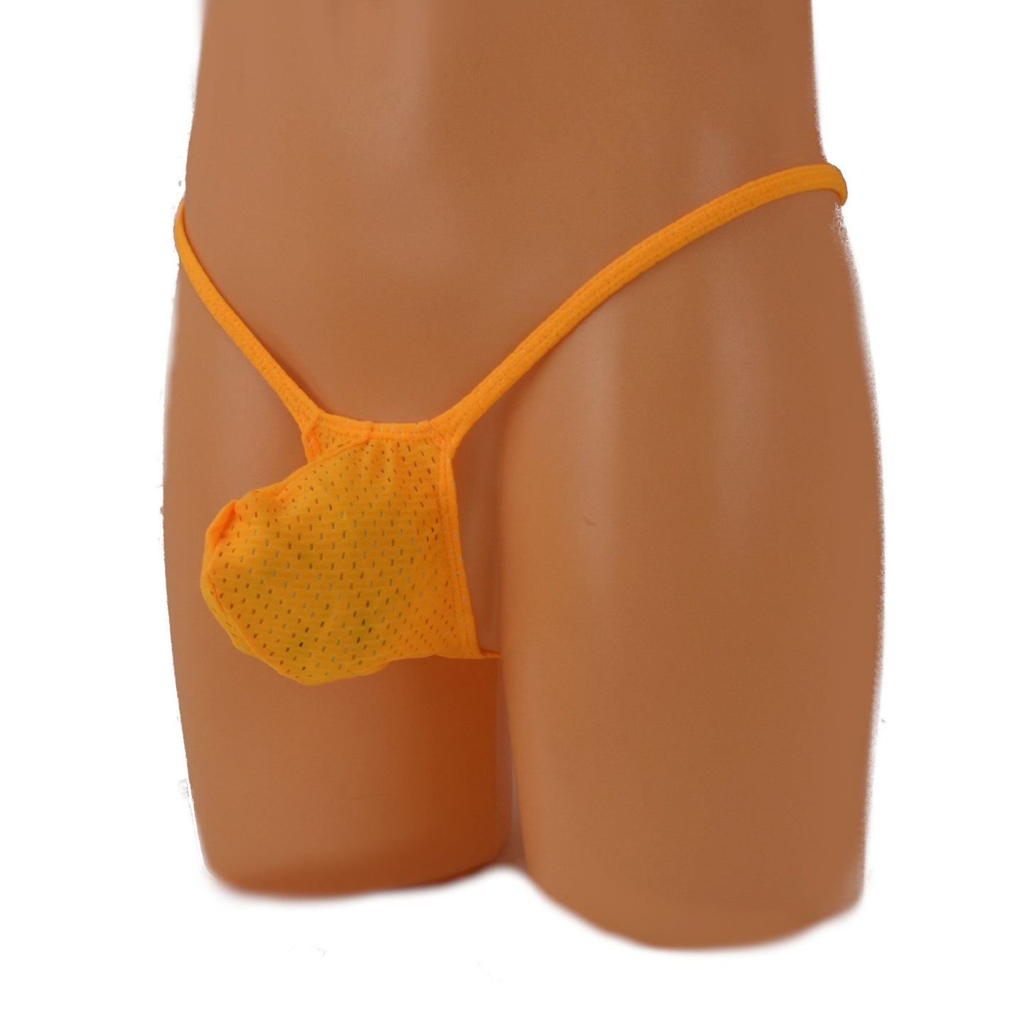 Mens slip bulge pouch String