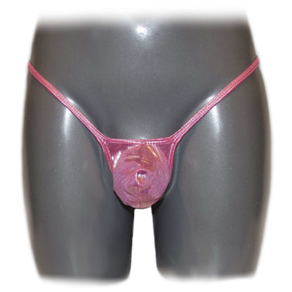 Mens thong bulge pouch thong