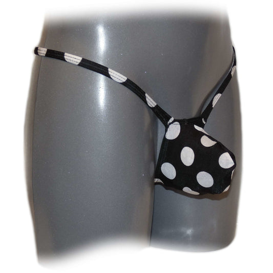 Mens thong bulge pouch thong