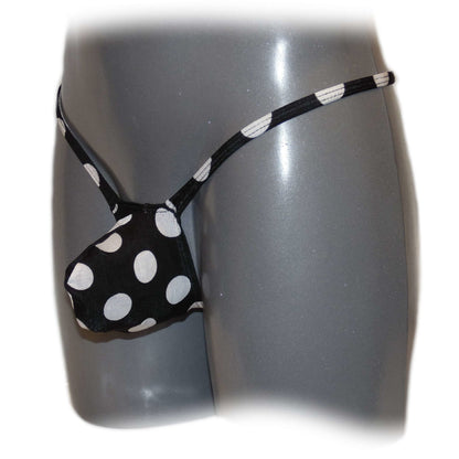 Mens thong bulge pouch thong