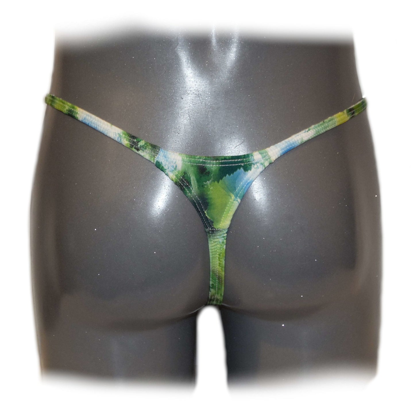 Men's thong bulge pouch thong