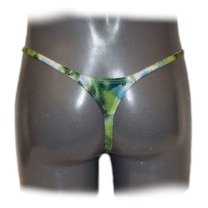 Men's thong bulge pouch thong