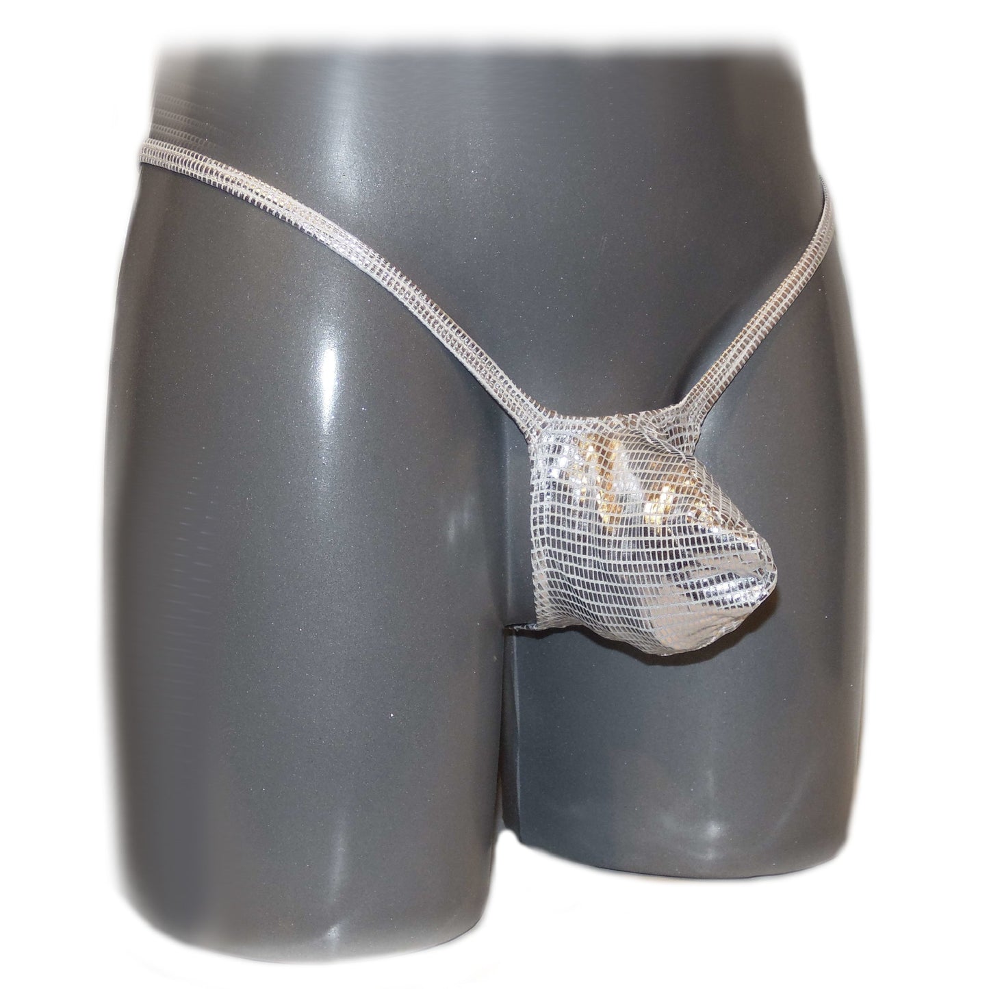 Mens thong bulge pouch thong