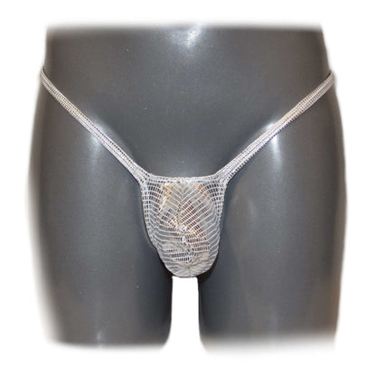 Mens thong bulge pouch thong