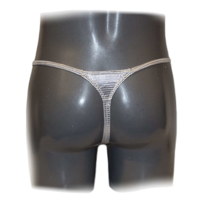 Mens thong bulge pouch thong