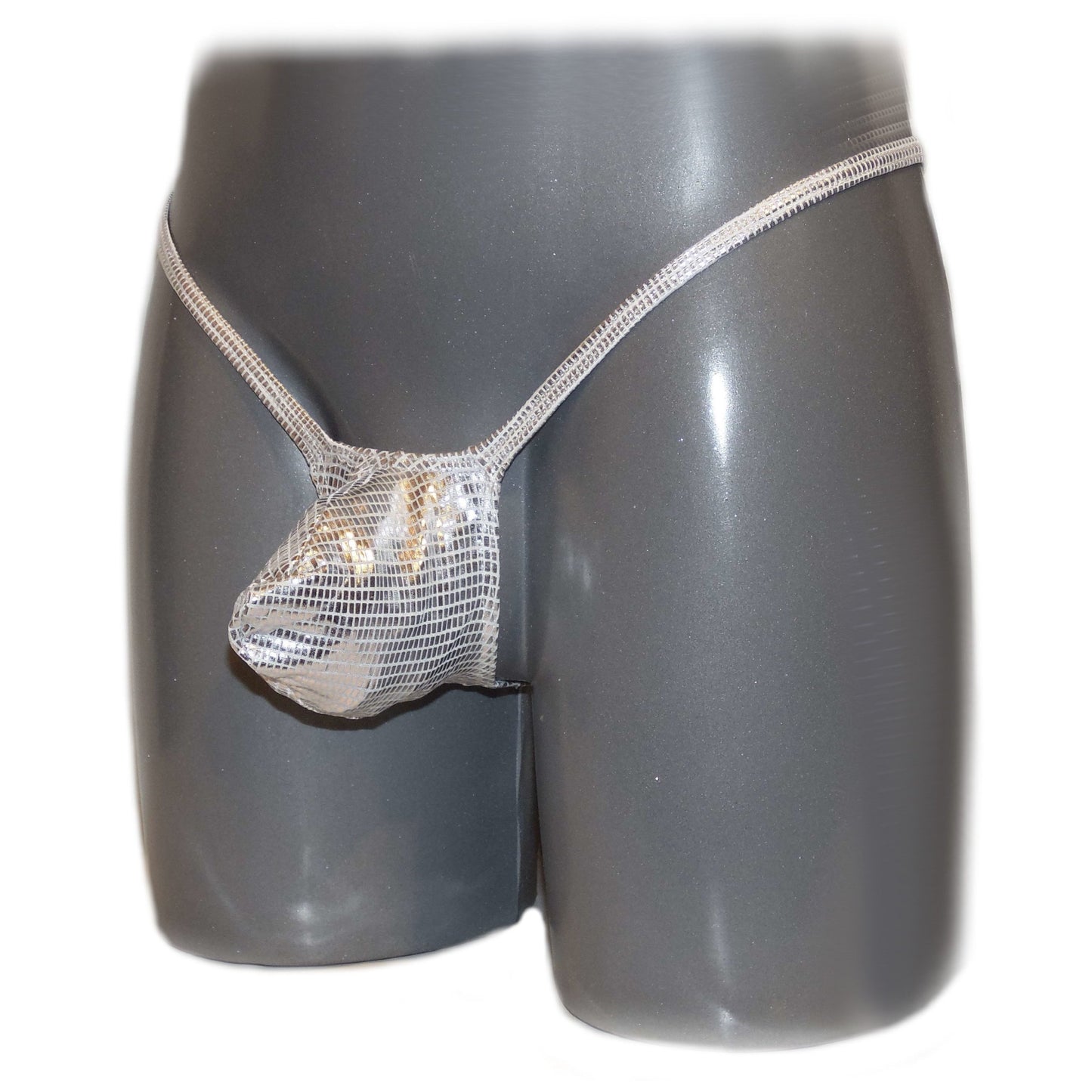 Mens thong bulge pouch thong