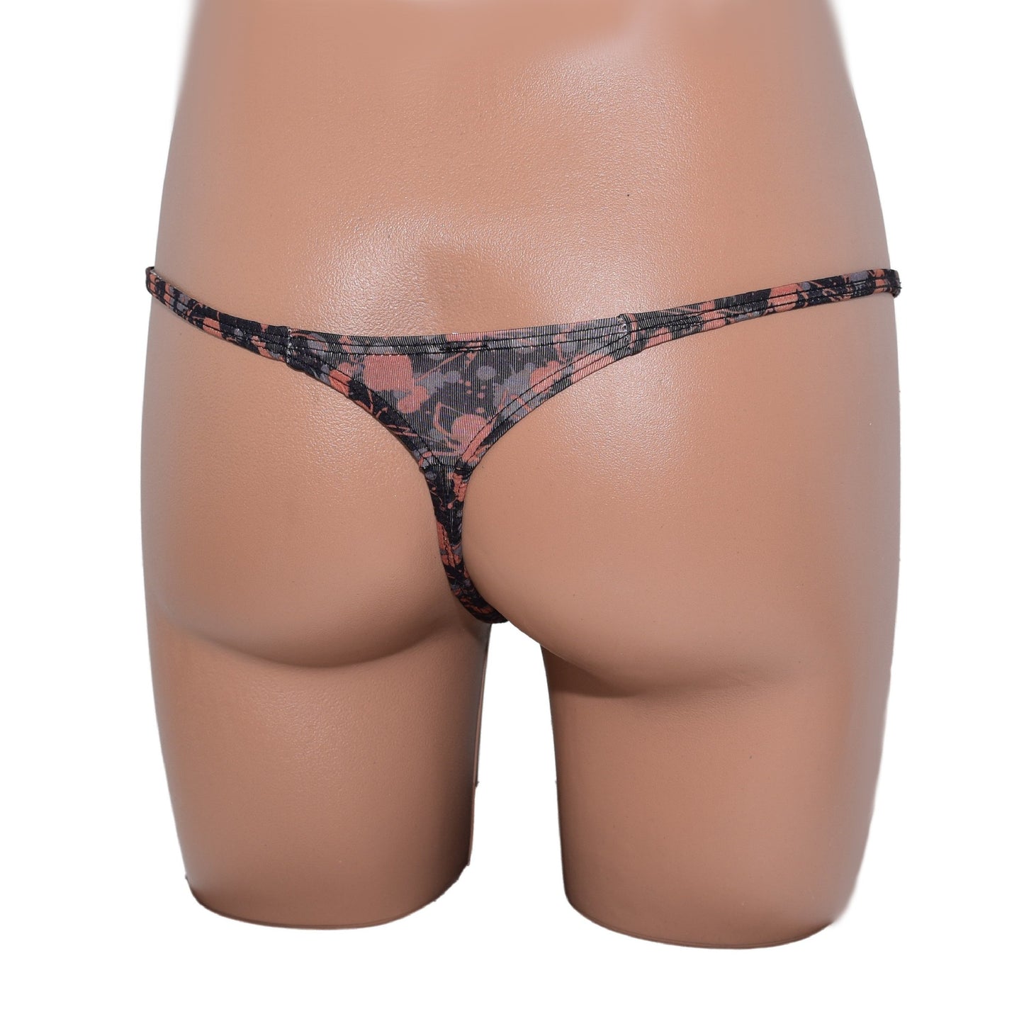 Men thong bulge pouch Spider Print