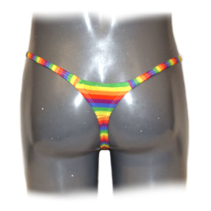 Men's thong bulge pouch thong