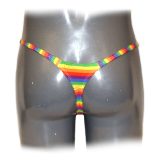 Mens thong bulge pouch thong