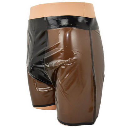 Latex Shorts transparent, hand made and top quality