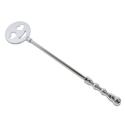 SM-Patsche aus Metall Smily  massiv und stabil