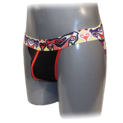 Jocks mit breitem Design-Gummi anatomisch geformt