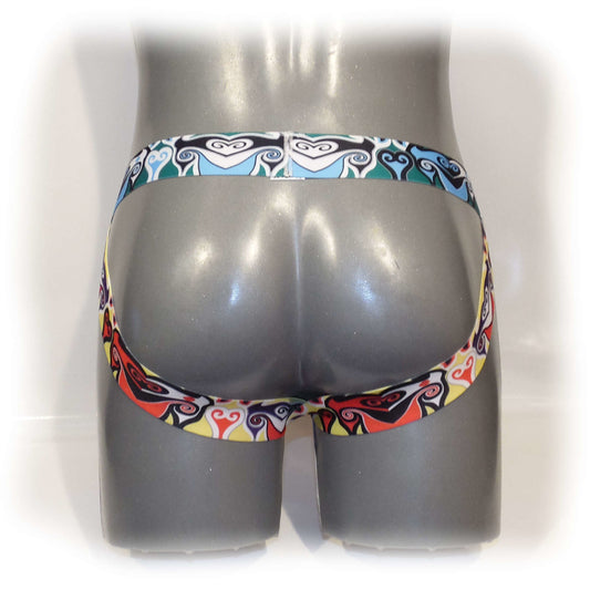 Jocks mit breitem Design-Gummi anatomisch geformt