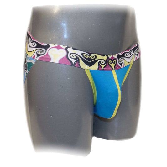 Jocks mit breitem Design-Gummi anatomisch geformt