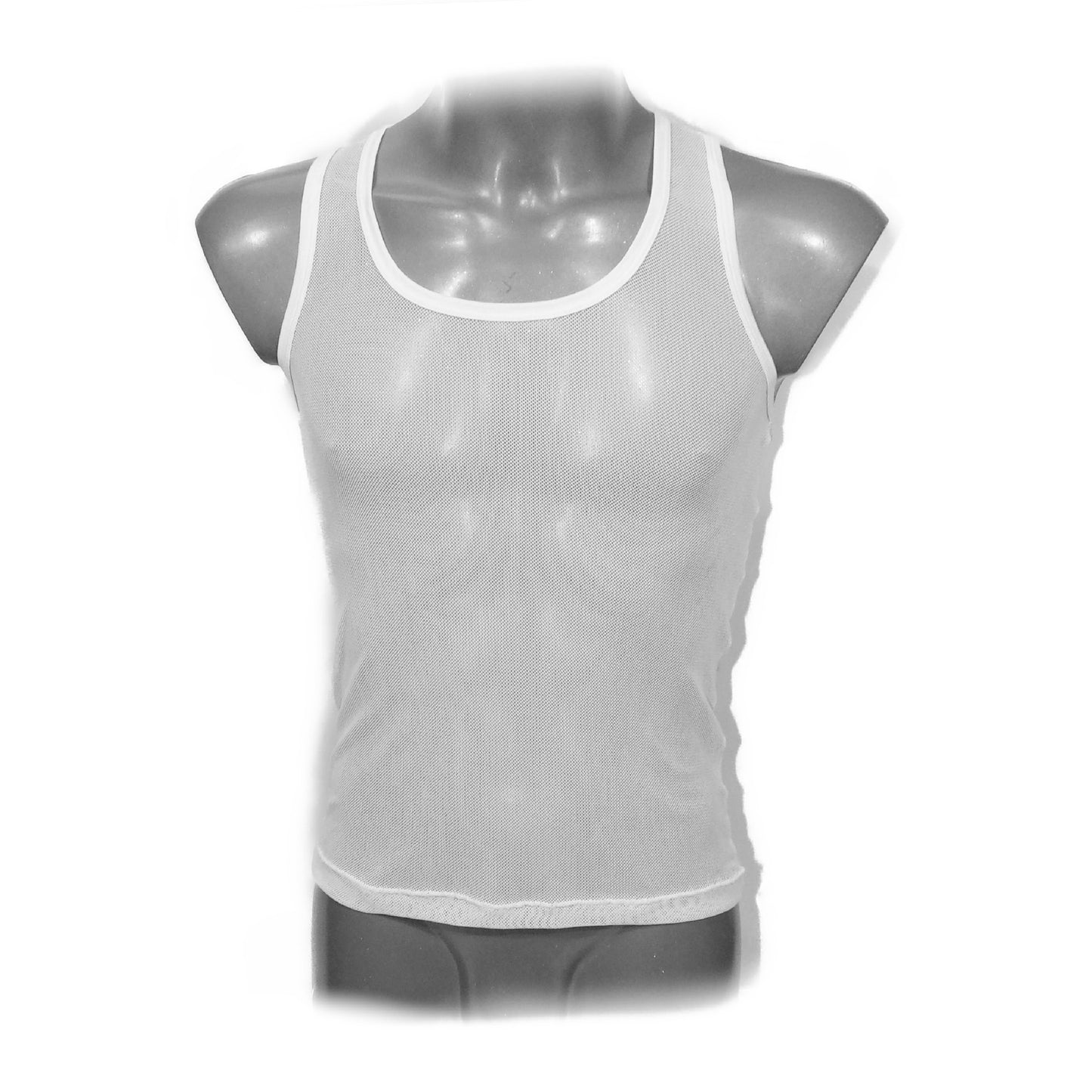 Muscle Shirt transparent anatomisch geformt