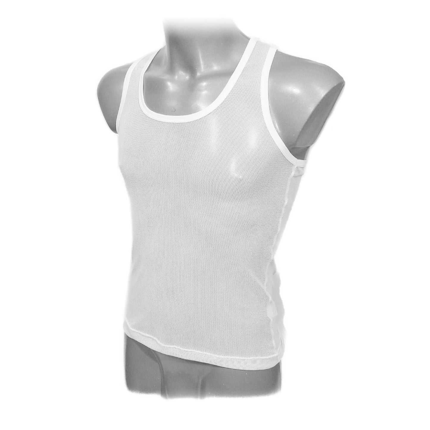 Muscle Shirt transparent anatomisch geformt