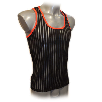 Muscle Shirt transparent anatomisch geformt