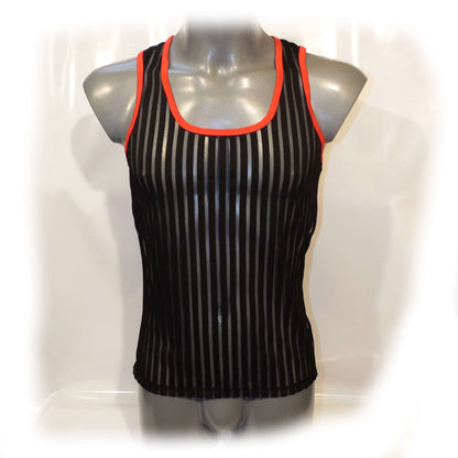 Muscle Shirt transparent anatomisch geformt