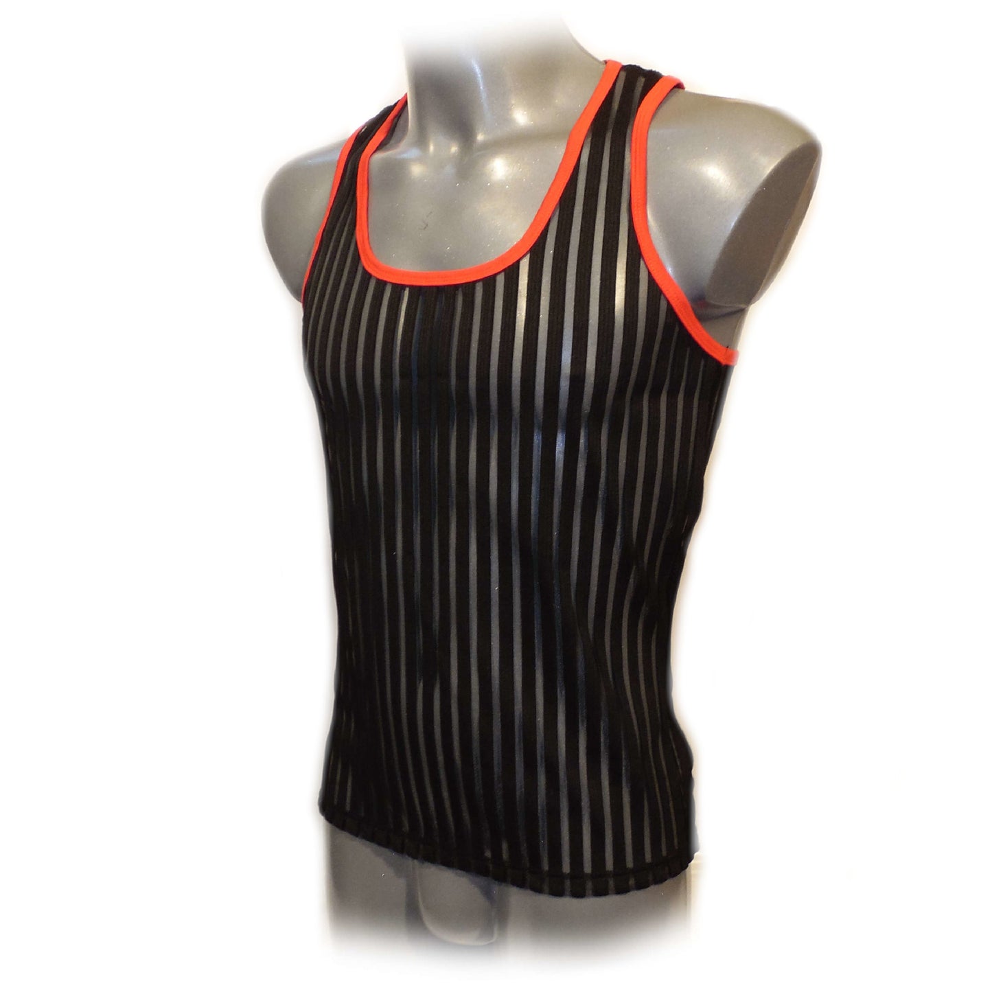 Muscle Shirt transparent anatomisch geformt