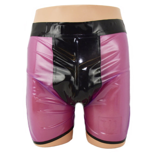Latex Shorts transparent, hand made and top quality
