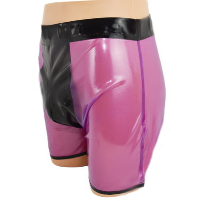 Latex Shorts transparent, hand made and top quality