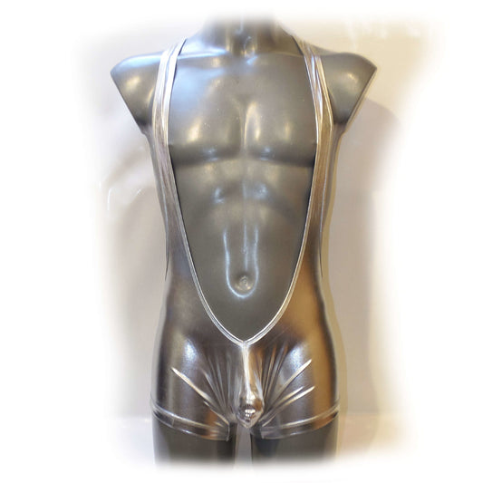 Metallic Bulge Pouch Body Men