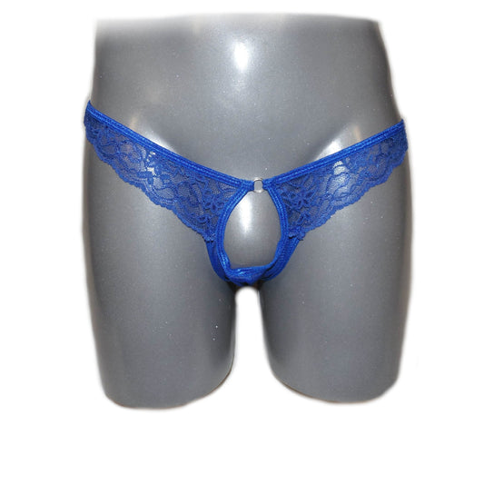 String mit Spitze - Thong Menstring