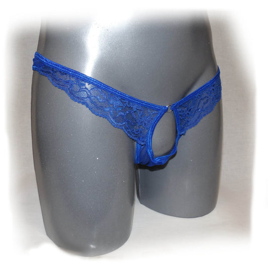 String mit Spitze - Thong Menstring