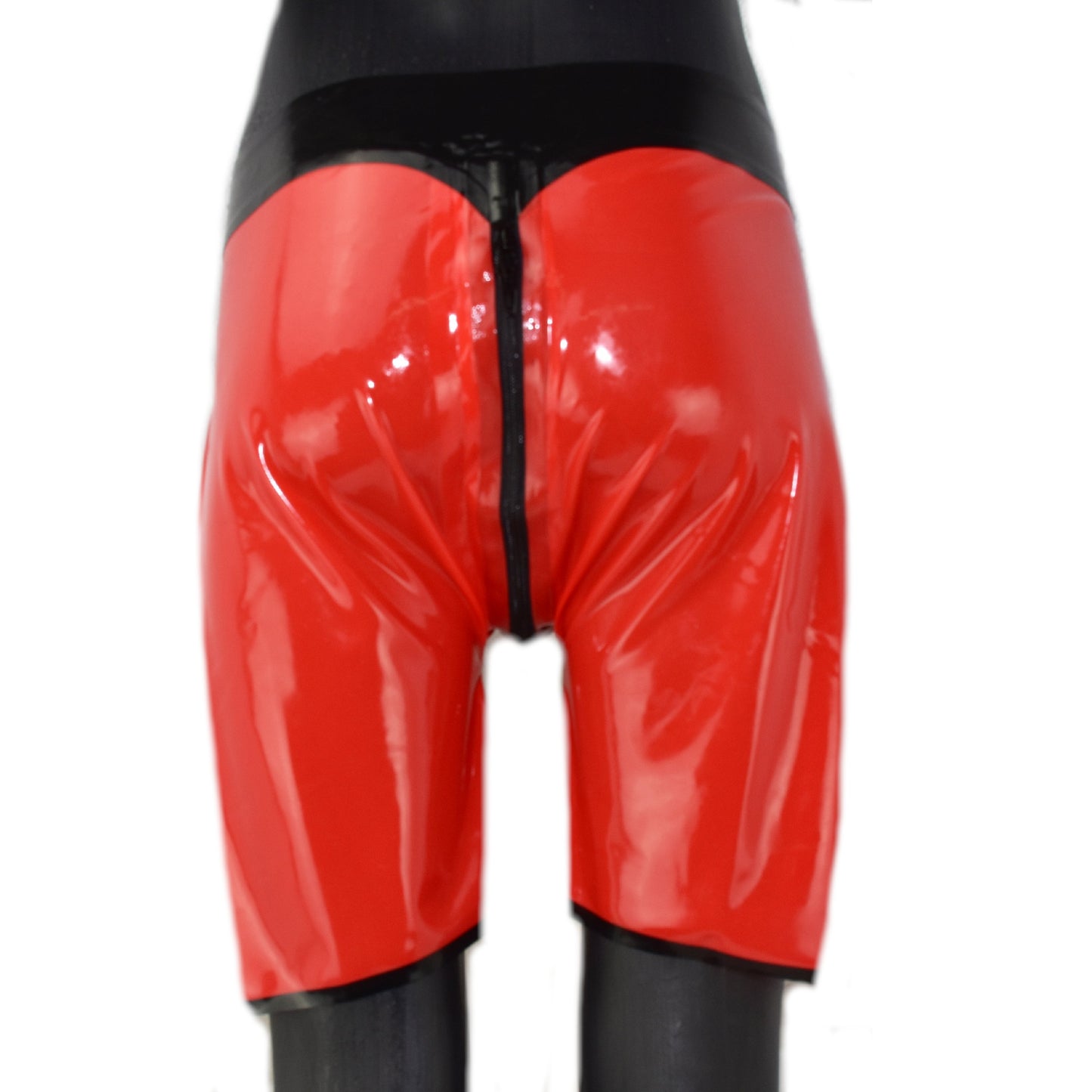 Latex Boxer mit extra großem Beutel Zwei-Wege-Reißverschluss