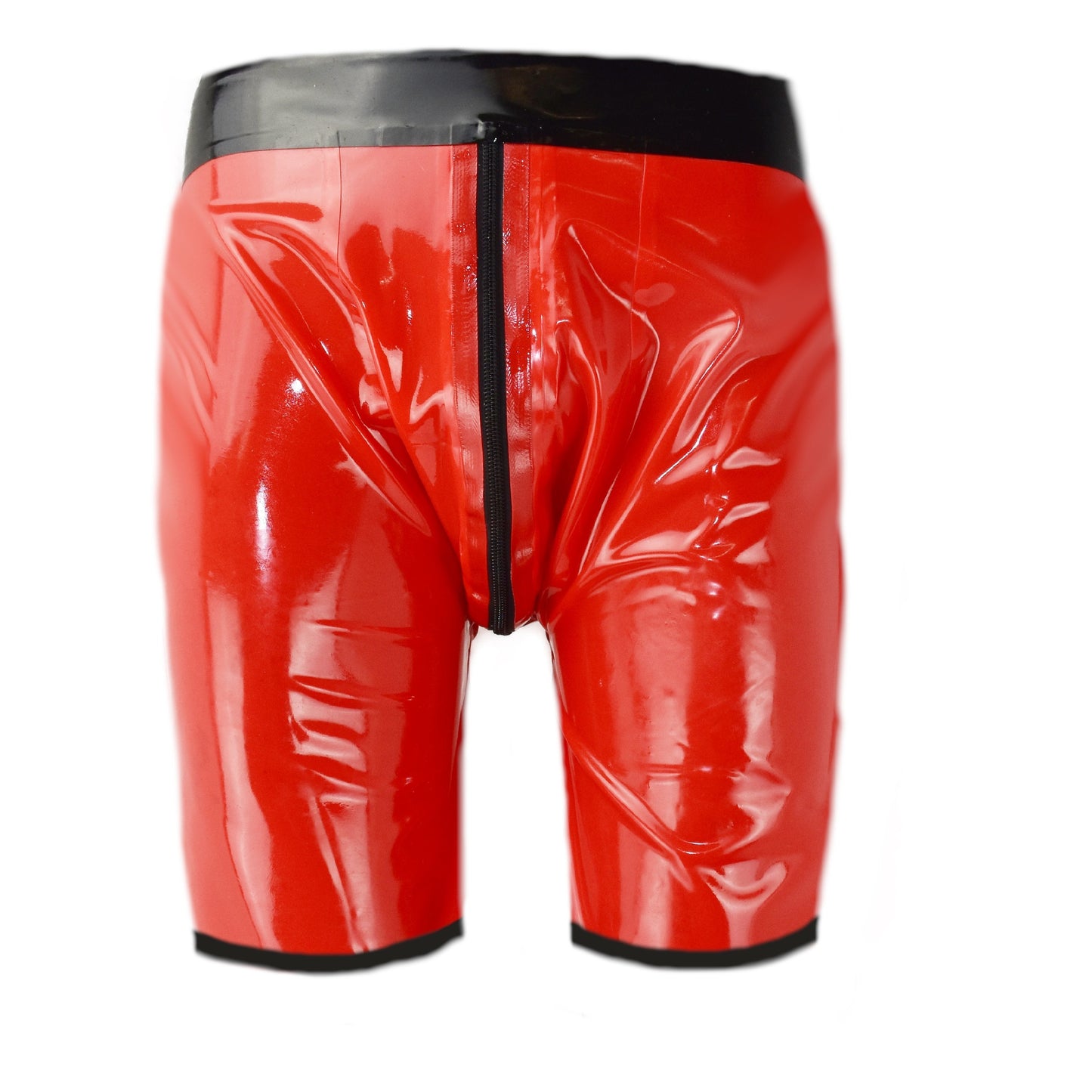 Latex Boxer mit extra großem Beutel Zwei-Wege-Reißverschluss
