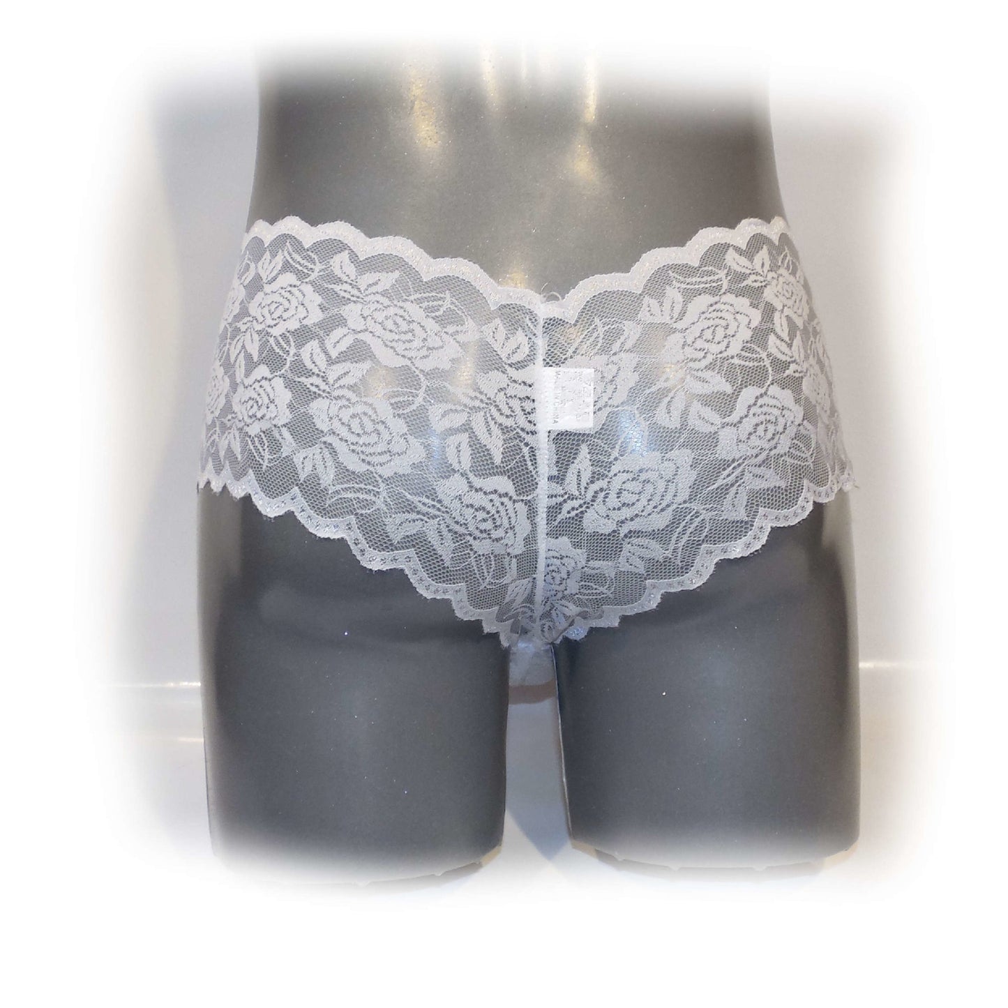Lace briefs for him, ruffled briefs